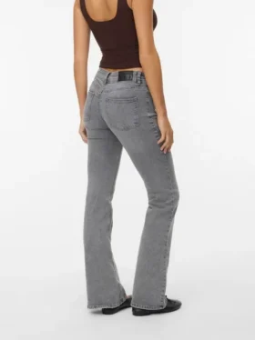 Vmjean Low-Rise-Jeans mit ausgestelltem Schnitt