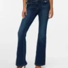 Vmjean Low-Rise-Jeans mit ausgestelltem Schnitt