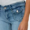 Vmjean Low-Rise-Jeans mit ausgestelltem Schnitt