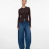 Vmkaitlin High-Rise-Jeans in Barrel-Fit