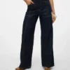 Vmkathy Jeans mit extrem hoher Leibhöhe und weitem Bein