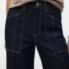 Vmkathy Jeans mit extrem hoher Leibhöhe und weitem Bein