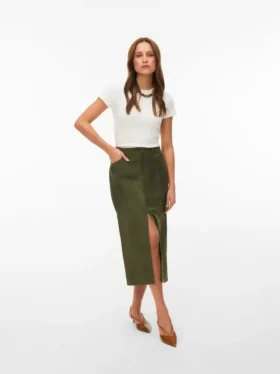 Vmkathy Midirock mit hoher Taille