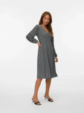 Vmkaya Midi-Kleid