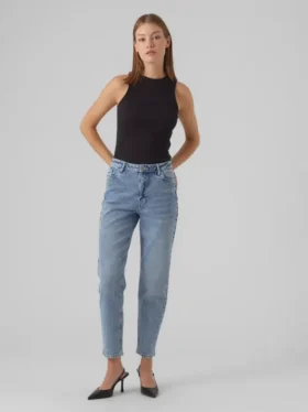 Vmlinda High-Rise-Mom-Fit-Jeans