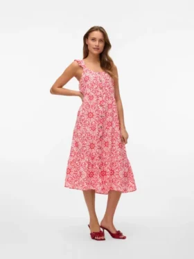 Vmlinn Midi-Kleid