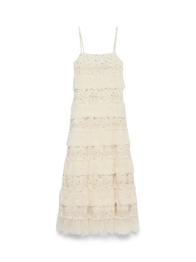 Vmloretta Langes Kleid