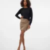 Vmlula High Waist Shorts-Rock
