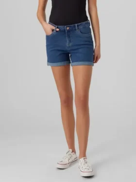 Vmluna Denim-Shorts