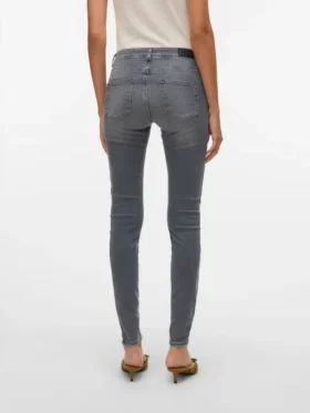 Vmlux Mid Rise Slim Fit Jeans