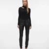 Vmluxe-Hose mit mittlerer Leibhöhe