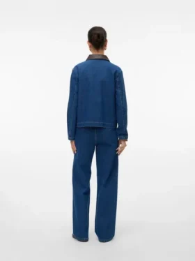 Vmmargot Jeans mit hoher Leibhöhe und weitem Bein