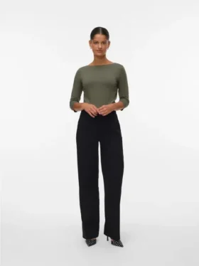 Vmmille Taillierte Hose mit hoher Taille