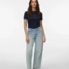 Vmmilou Jeans mit mittlerer Leibhöhe und weitem Bein
