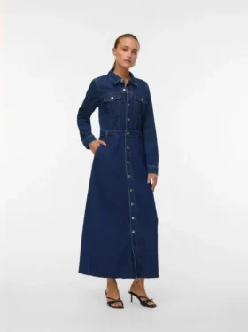 Vmmolly Langes Kleid