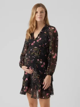 Vmmrosa Umstandsmode-Kleid