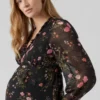 Vmmrosa Umstandsmode-Kleid