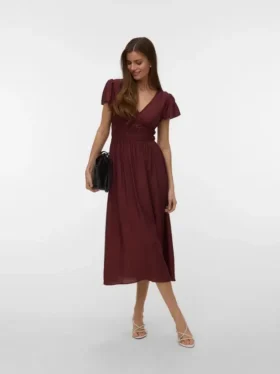Vmnellie Langes Kleid