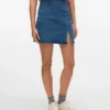 Vmnelly kurzer Rock mit hoher Taille