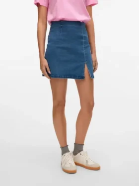 Vmnelly kurzer Rock mit hoher Taille