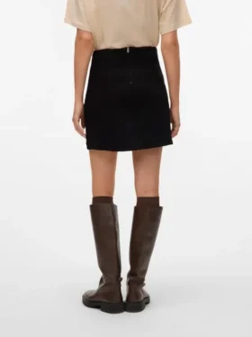 Vmnelly kurzer Rock mit hoher Taille