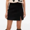Vmnelly kurzer Rock mit hoher Taille
