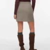 Vmnelly kurzer Rock mit hoher Taille als Shorts