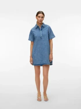 Vmocina Midi-Kleid