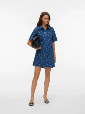 Vmocina Midi-Kleid