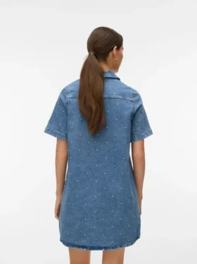 Vmocina Midi-Kleid