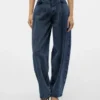 Vmollie Jeans mit hoher Taille und Balloon-Passform