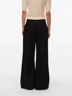 Vmpennie Jeans mit hoher Leibhöhe und weitem Bein
