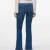 Vmphoebe Jeans mit mittlerer Leibhöhe und ausgestelltem Schnitt