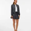 Vmpiper kurzer Short-Rock mit mittlerer Taillenhöhe