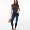 Vmpolly Mid-Rise-Jeans in Skinny-Passform