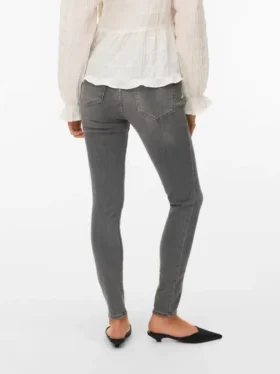 Vmpolly Mid-Rise-Jeans in Skinny-Passform