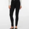 Vmpolly Mid-Rise-Jeans in Skinny-Passform