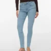 Vmpolly Mid-Rise-Jeans in Skinny-Passform