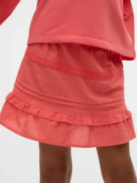 Vmpretty kurzer Short-Rock mit mittlerer Taillenhöhe
