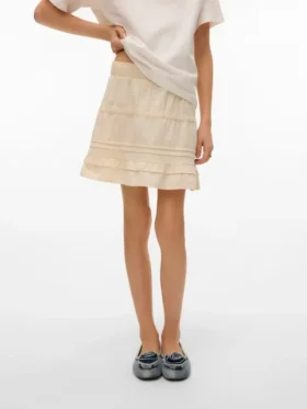 Vmpretty kurzer Short-Rock mit mittlerer Taillenhöhe