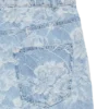 Vmrae Jeans mit hoher Leibhöhe und weitem Bein