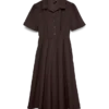 Vmray Midi-Kleid aus Cord