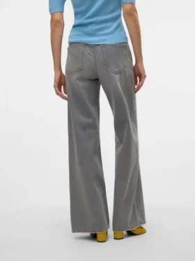 Vmremy Jeans mit mittlerer Leibhöhe und weitem Bein