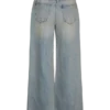 Vmremy Jeans mit mittlerer Leibhöhe und weitem Bein