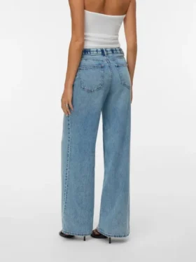 Vmremy Mid-Rise-Jeans mit gerader Passform