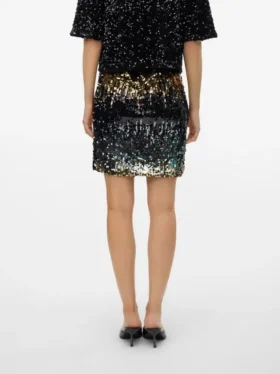 Vmria Minirock mit hoher Taille