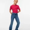 Vmriver High-Rise-Jeans in schmaler Passform
