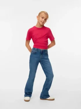 Vmriver High-Rise-Jeans in schmaler Passform