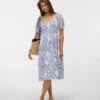 Vmrokaya Midi-Kleid
