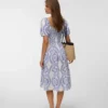 Vmrokaya Midi-Kleid